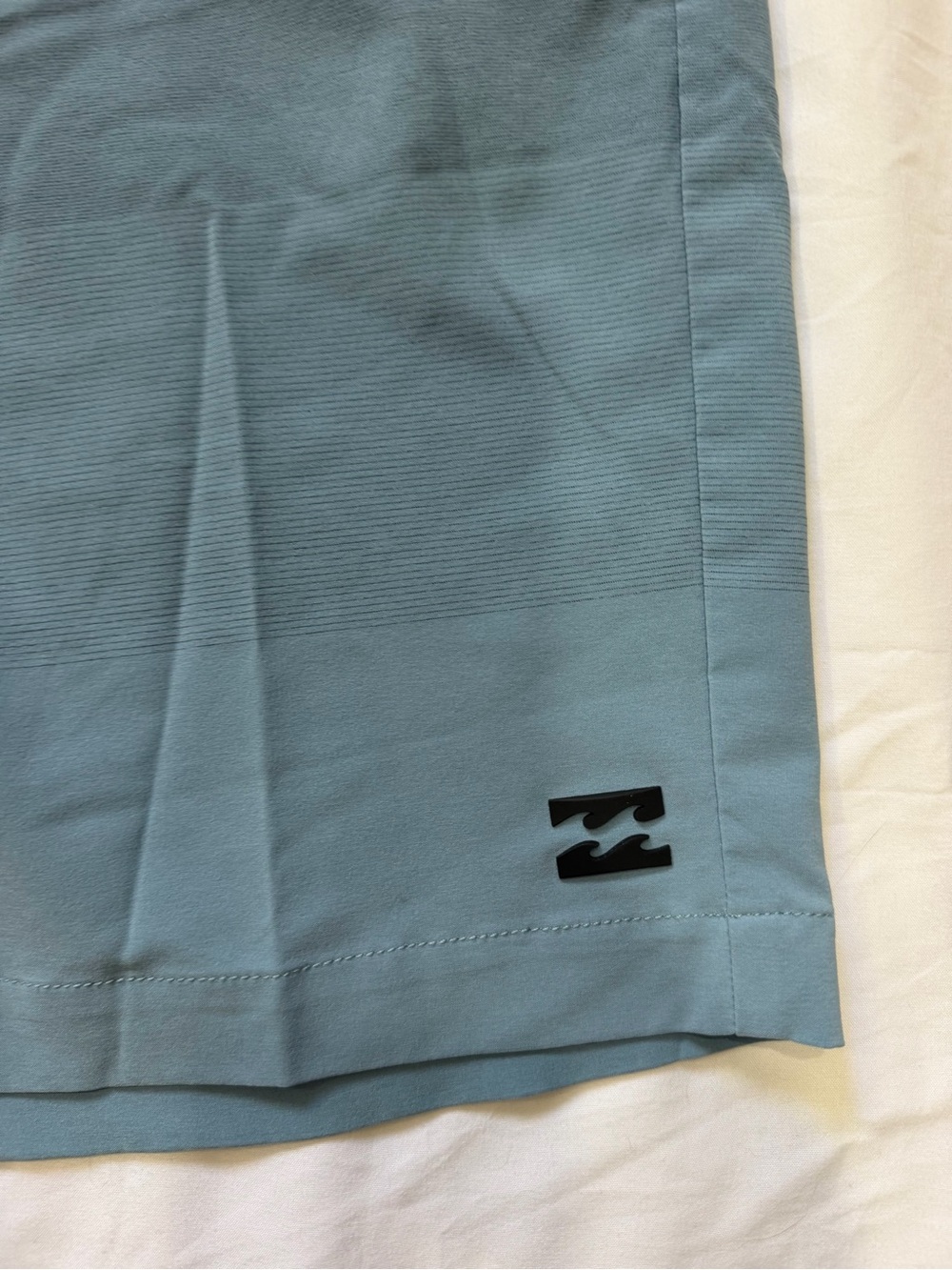 Billabong Crossfire Submersible Hybrid Quick Dry Zip Shorts Men 32 Blue Stripes - Picture 5 of 7